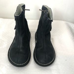 ASTER GIRL leather size 27 (10-10.5) dark blue